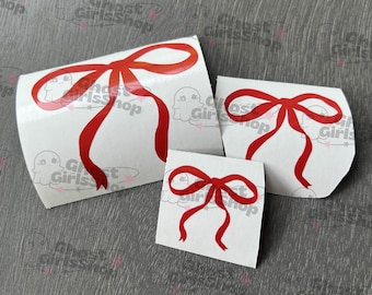 Coquette Ribbons Kawaii Vinyl Car Decals / Brakelight Decals / Car Livery - Set of 30