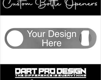 Custom Printed Bottle Opener, Your logo, Personalized Photo, Text