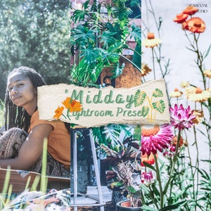 Midday: 1 Lightroom Preset for Desktop & Mobile / Adobe Lightroom / Photo Filter / Instagram Filter / Blogger / Influencer / Photo Editing