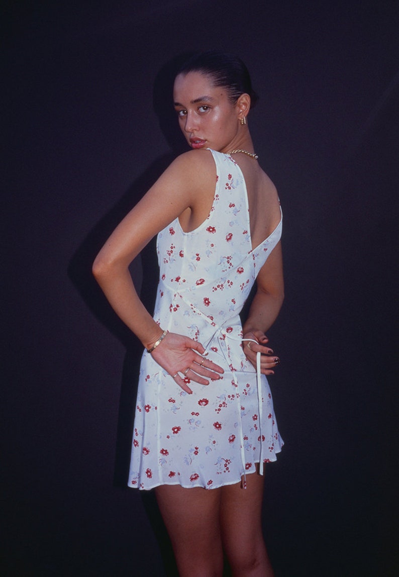 Vintage V Neck Slip Dress PDF XXSXXL Etsy Canada