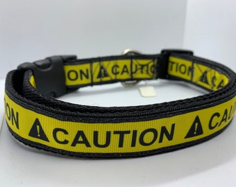 caution dog lead