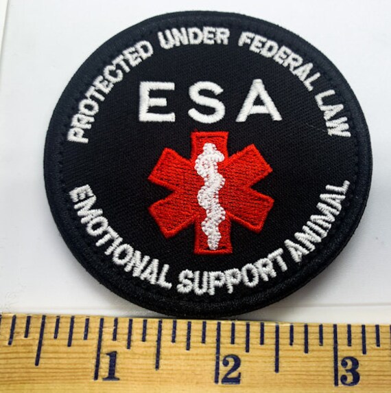 emotional support animal patch