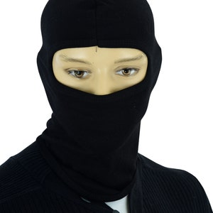 Cuircon 2 Pack 100% Cotton Balaclava Face Mask for Men and Women Skiing, Snowboarding, Motorcycle, UV Protection Auto Racing Wind Protection