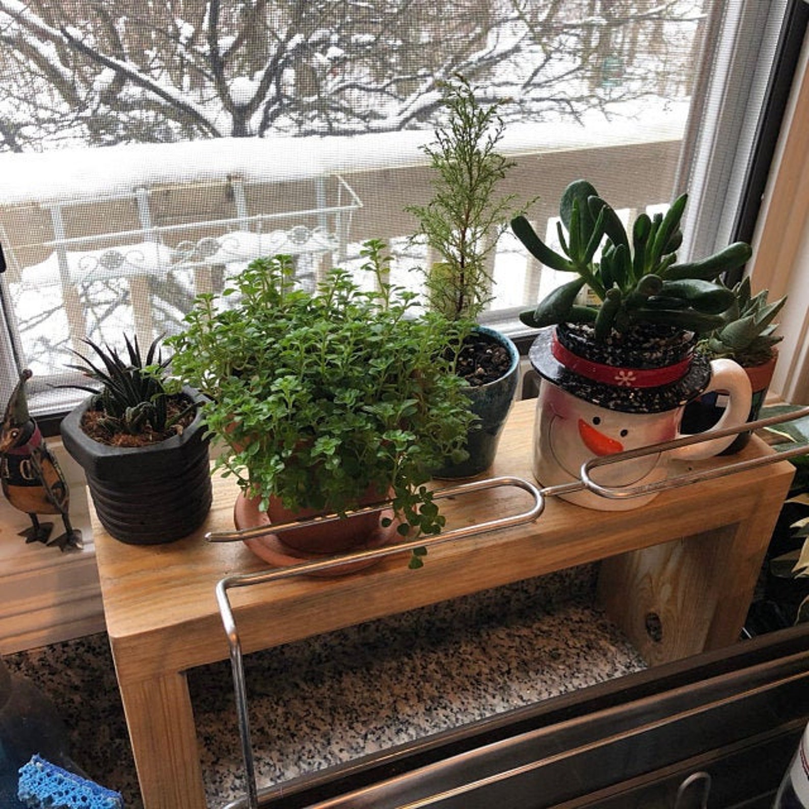 Over The Sink Bathroom Shelf Counter Shelf Plant Shelf Etsy