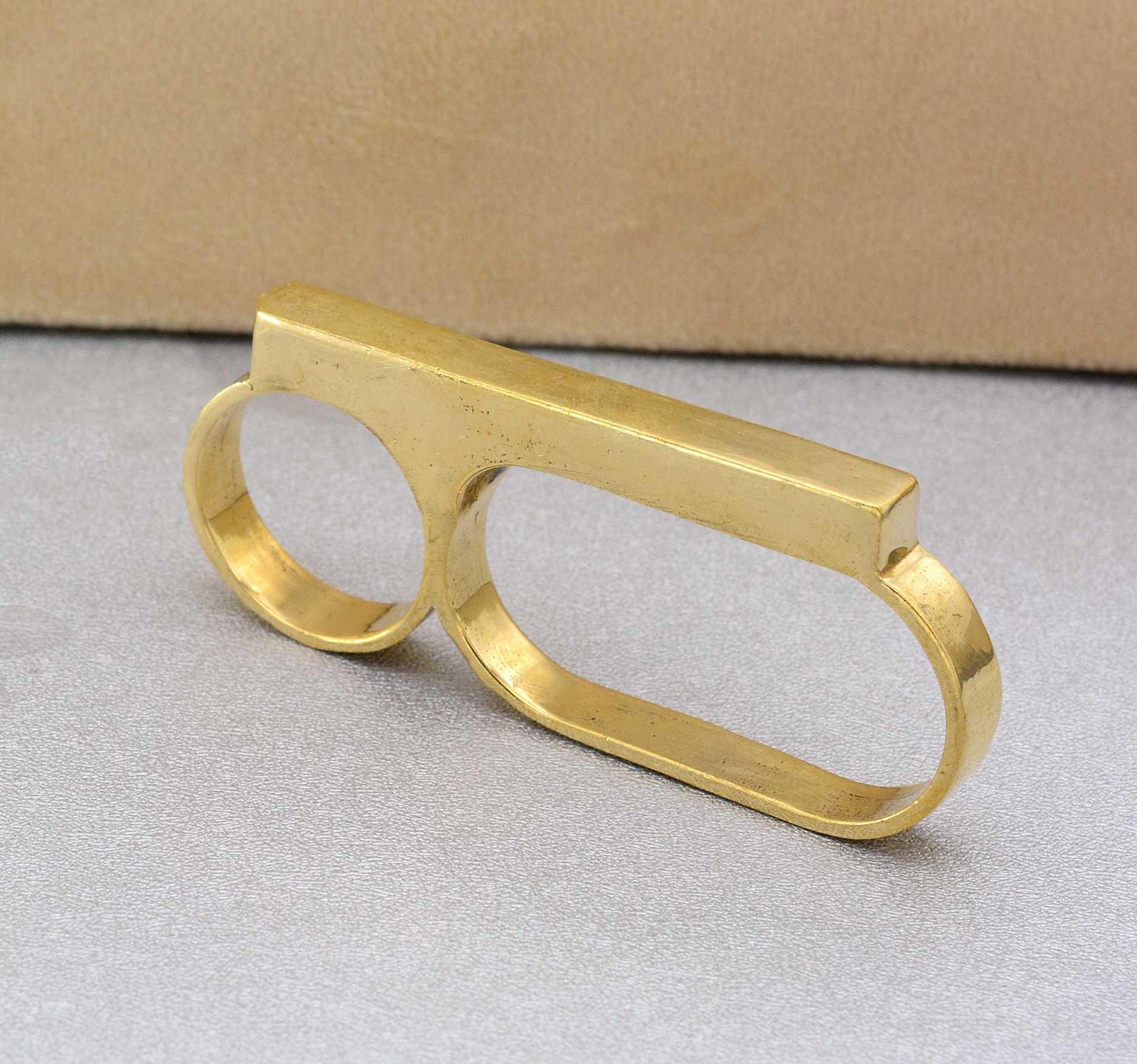 Brass Knuckle Keychain - Etsy UK 【SUNDAY OFF CLUB】knuckle