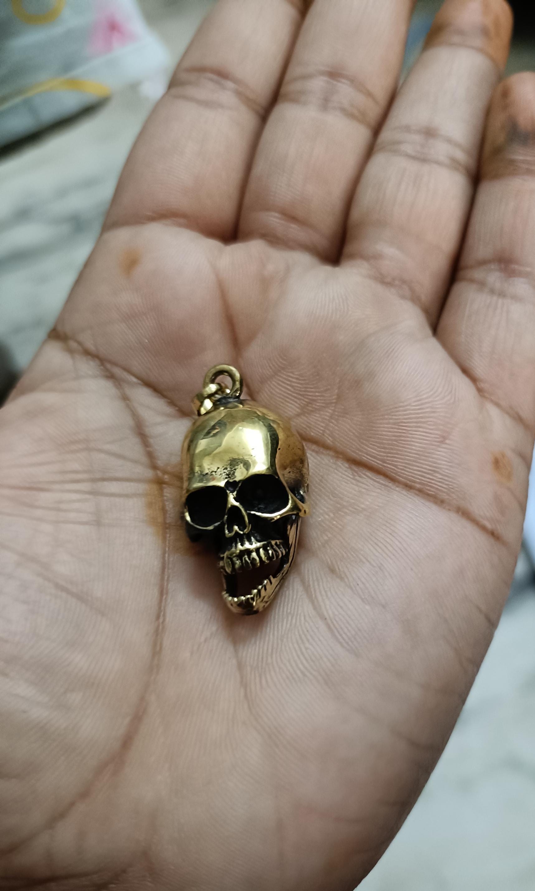 Collana Gotica Vintage A Forma Di Teschio Di Mietitore – Lega Anticata, Gioiello Per Donne Amanti Di Halloween, Regalo Horror Unico