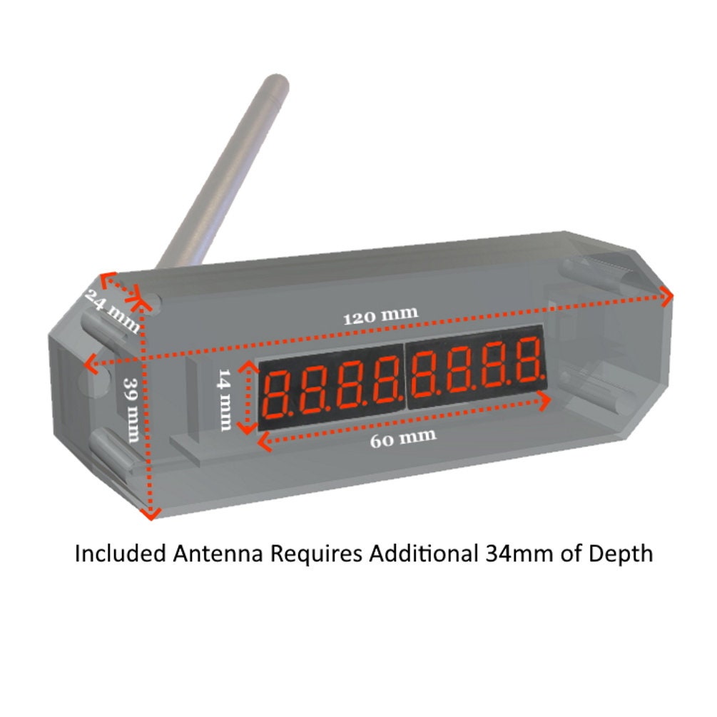 GPS Desk Clock High Precision Seconds Synchronized Durable Etsy