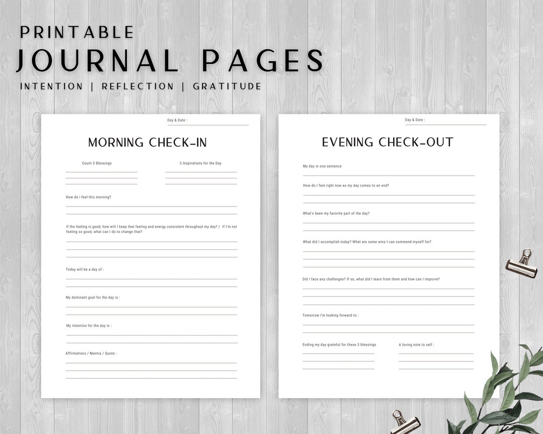 Printable Journal Pages Journal Sheets Journal Templates Journal ...