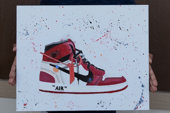 Nike Air Jordan 1 X Virgil Abloh Painting (16