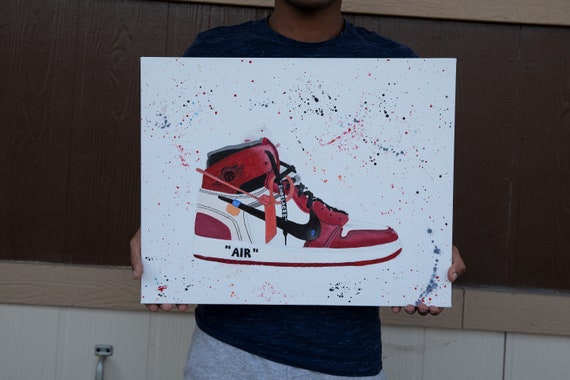 Nike Air Jordan 1 X Virgil Abloh Painting (16