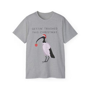 Bin Chicken Australian Christmas Unisex T-Shirt