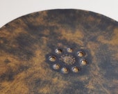 Keramik Teller Braun Deko Antik