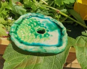 Keramik Seifen Ablage Grün Türkis