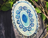 Keramik Schale Schmuck Tablett Landhaus