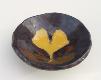 Ceramic Bowl Ginkgo Autumn Bowl Natural