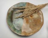 Deko Keramik Teller Handarbeit