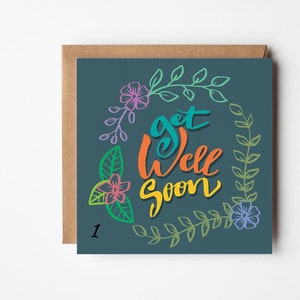 Women's Get Well Card, Men's Get Well Card, Girls Get Well Card, Get Well Card Kids, Get Well Card For Adults, Get Well Card, Card For Kids