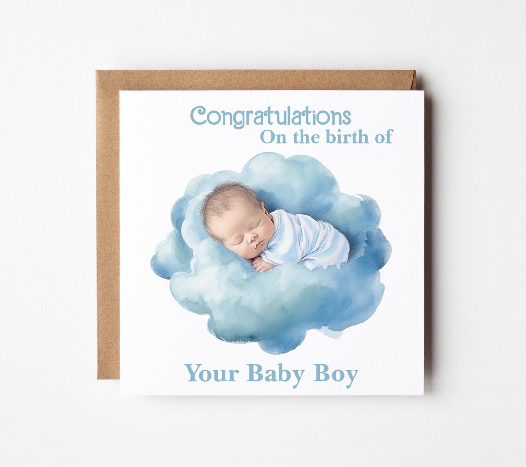 Hey Chimp Biglietto Di Auguri Arcobaleno Per Nuovo Nato – Con Elefante, Per Congratularsi Con Genitori E Nonni, 127x178mm