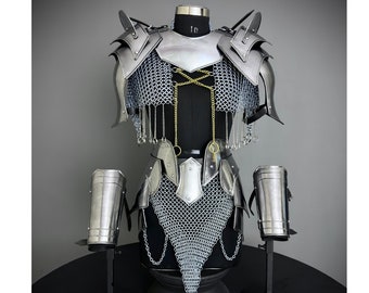 Medieval Knight Cuirass Armor: Steel SCA LARP Cosplay Costume