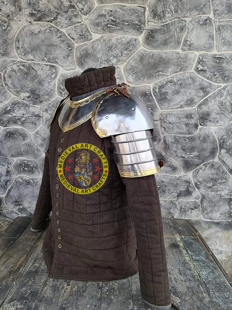 Hussar Shoulder Armor Armor Cosplay Sca Etsy