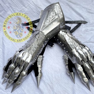 Mittelalterliche Mittelalterliche LARP Panzerhandschuhe