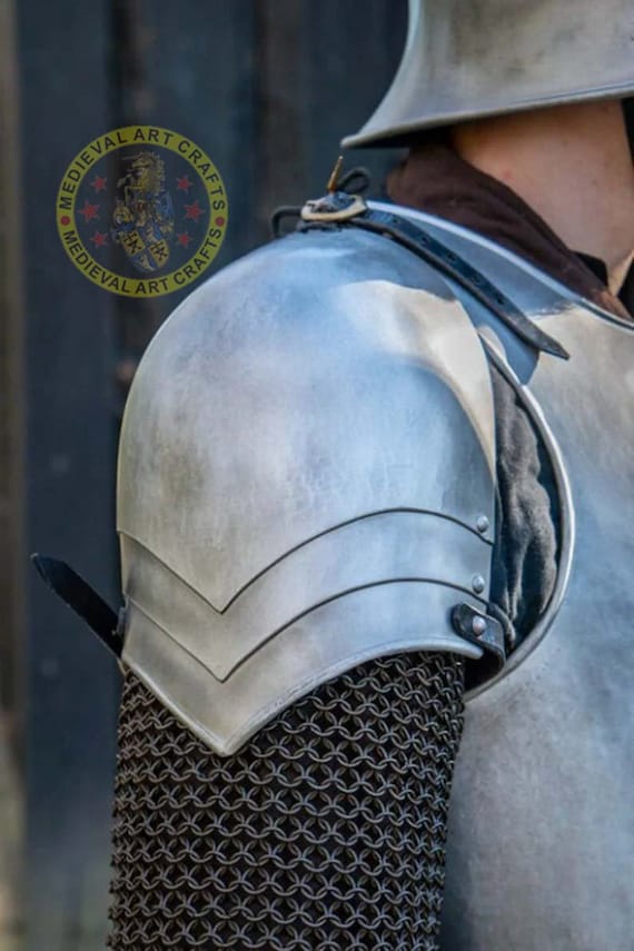 Armure d'épaule de chevalier médiéval, armure de GN, armure de fantaisie,  armure de cosplay, armure de Sca, armure de costume, cadeau pour  homme/femme -  France
