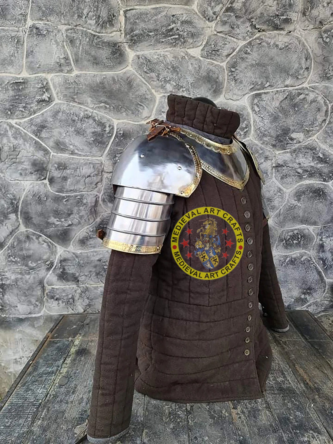 Hussar Shoulder Armor Armor Cosplay Sca Etsy