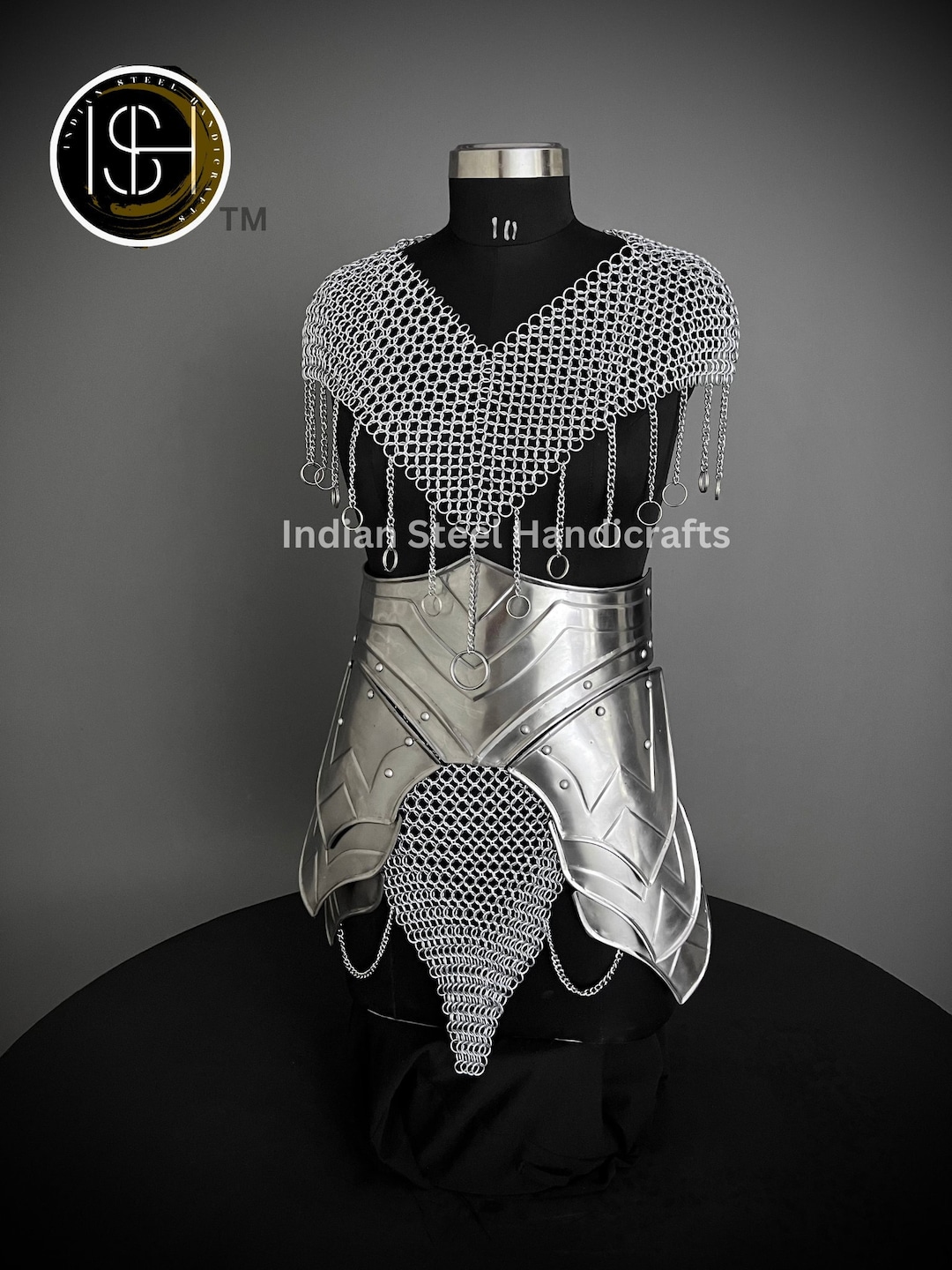 Chainmail Tux Steel Chainmail Armor Set: Larp Cosplay Costume - Etsy UK