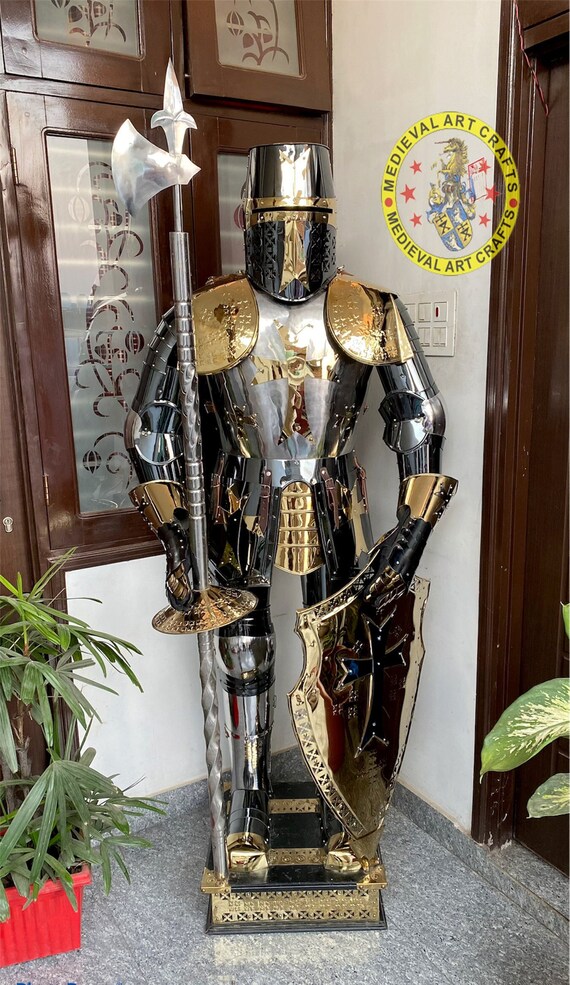 Knight Armor Suit Knight Armor Halloween and Christmas Gift Etsy