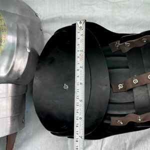 Knight Brave Female Armor, Gorget Pouldron Armor, Cosplay Armor, Sca Armor, Larp Armor, Gift for Women image 5