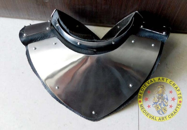 Knight Gorget Armor Neck Guard Armor Cosplay Sca LARP - Etsy