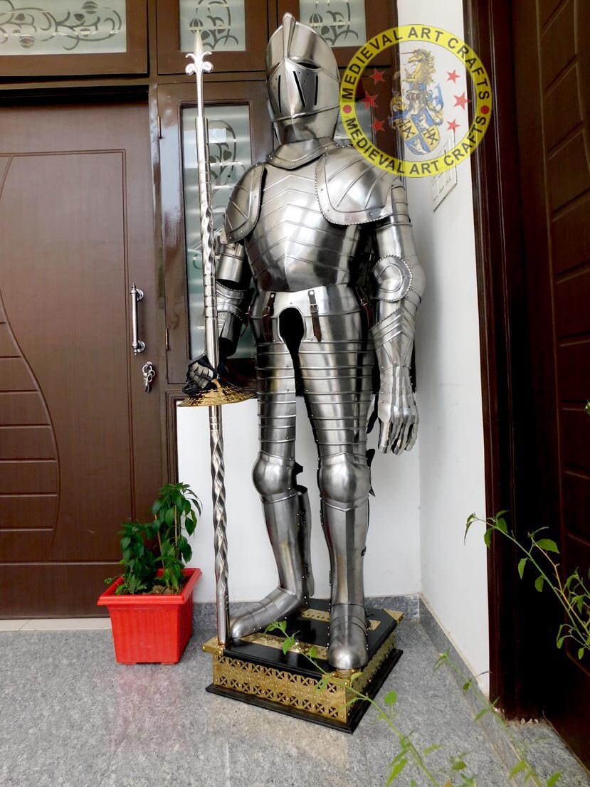 Medieval Steel Full Body Wearable Knight Armor Suit With Etsy