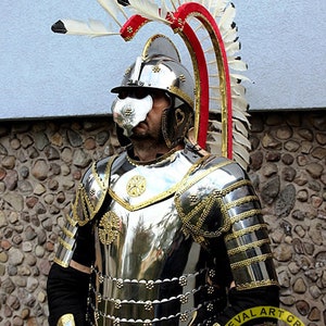 Medieval Hussar Jacket Armor, Larp Armor, Cosplay Armor, Fantasy Armor Costume, SCA Armor, Larp Costume,  Gift Items