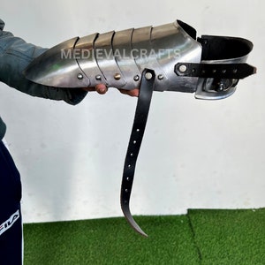 Medeltida riddare Steel Sabatons: Lajv Cosplay-rustning, storlek 12-13 bild 10