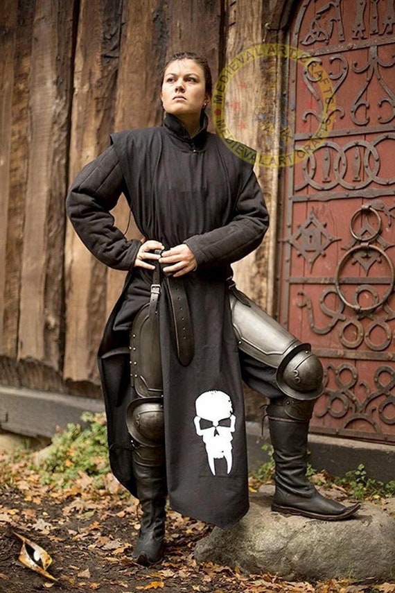Medieval Knight Female Leg Guard Armor Functional Armour Etsy