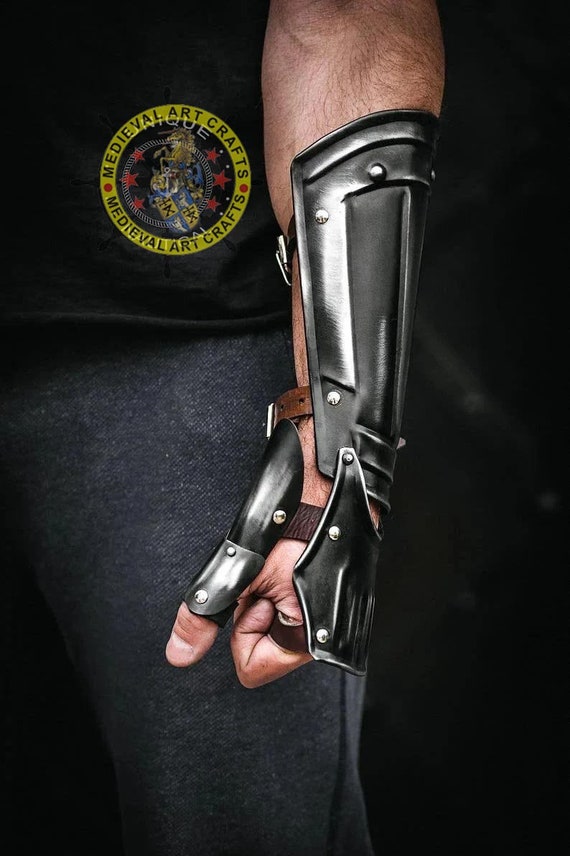 Medieval Pair of Arm Bracers Fantasy Costume Cosplay Larp Etsy