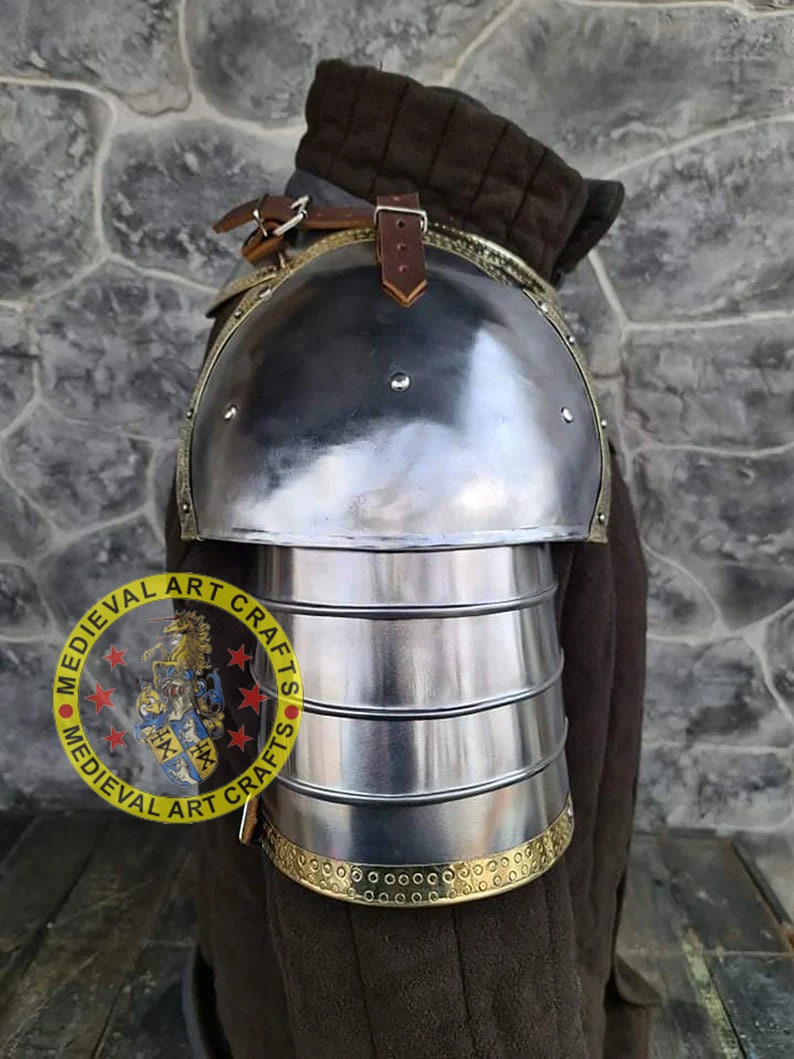 Hussar Shoulder Armor Pouldron Armor Cosplay Armor Etsy