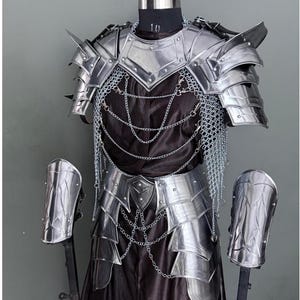 Medieval Steel Armor Set: Cosplay LARP Renaissance Costume