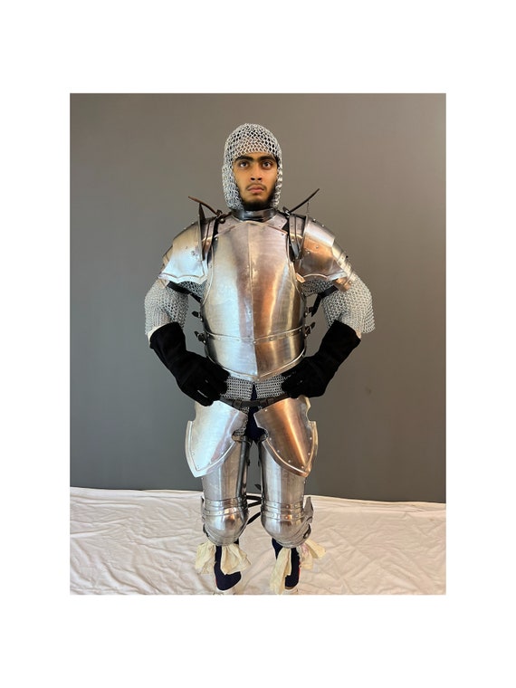 Armadura de caballero medieval para guerrero valiente disfraz de armadura cosplay Sca armadura de Larp regalo de Halloween Etsy Mexico