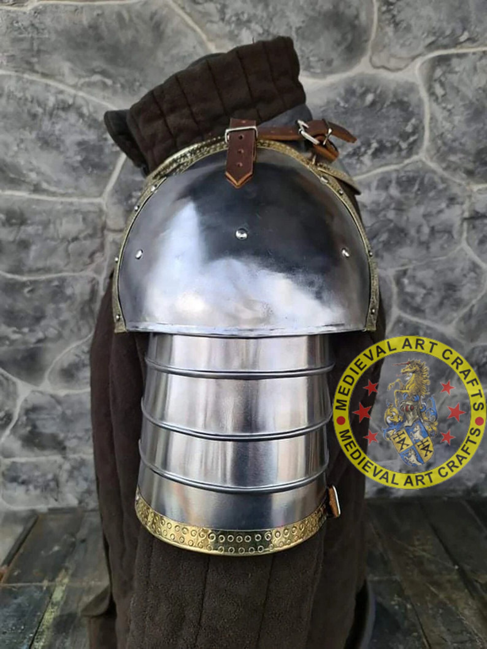 Hussar Shoulder Armor Armor Cosplay Sca Etsy