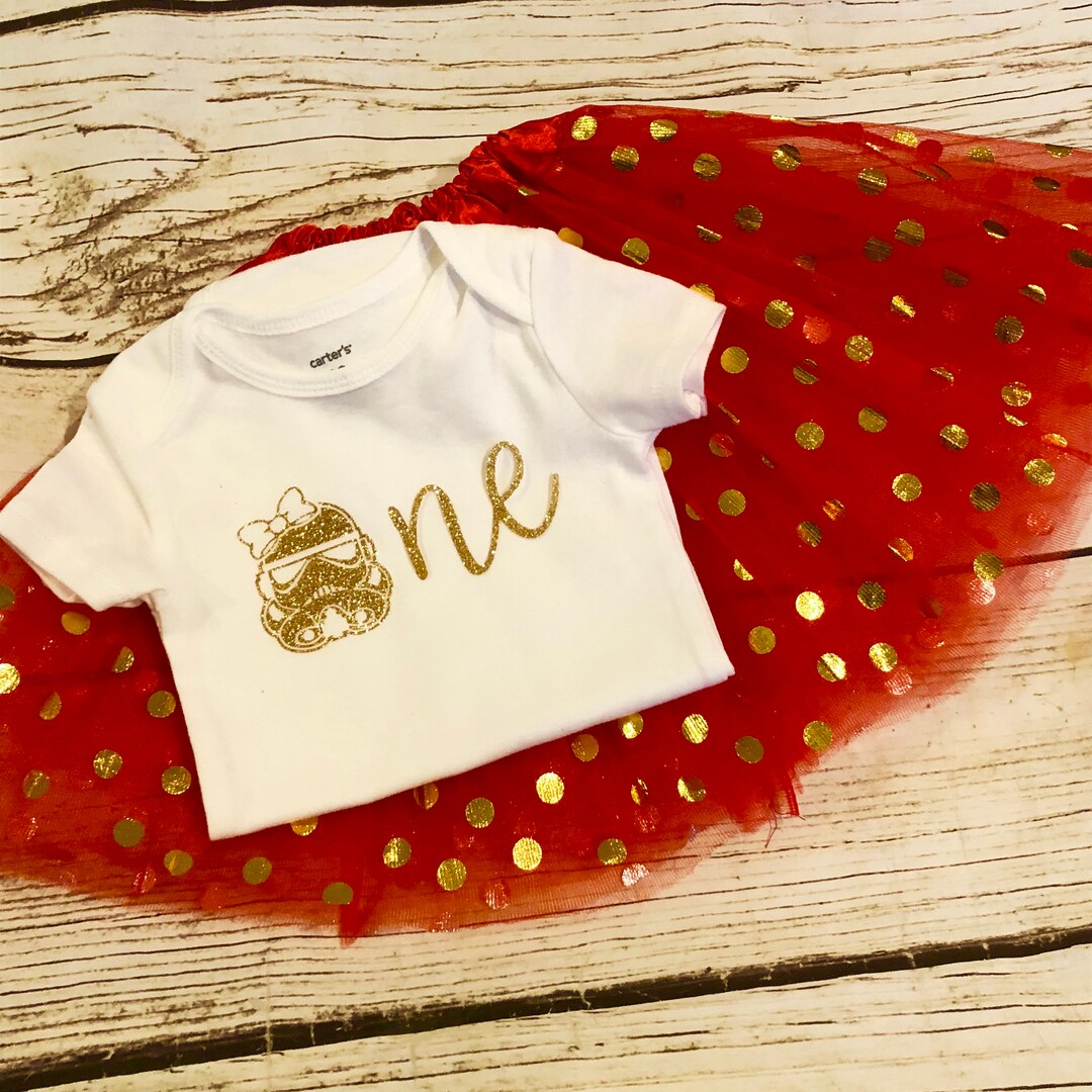 Storm Trooper Birthday Onesie, Star Wars Tutu, Baby Girl Star Wars