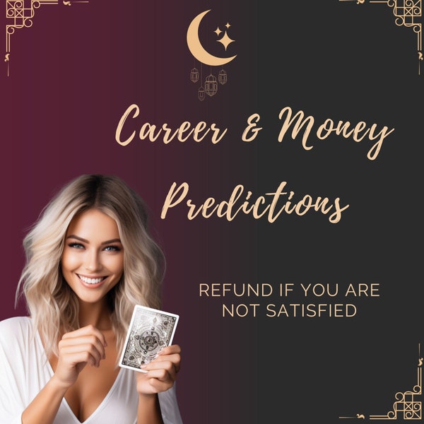Career & Money Predictions, SAME DAY One question Tarot Reading Guidance