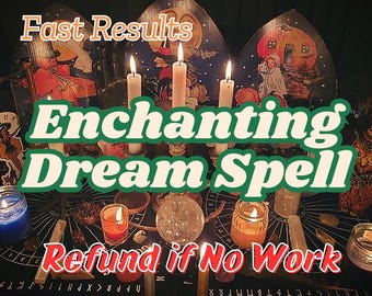 Refund if No Work ! Enchanting Dream Spell - Powerful Lucid Dream, Think of Me Ritual, Fast Casting Witchcraft Magic