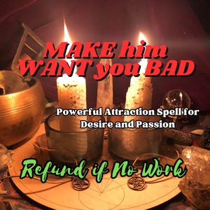 FATELO DESIDERARE MOLTO da voi【Rimborso se non funziona】Potente incantesimo di attrazione per desiderio e passione