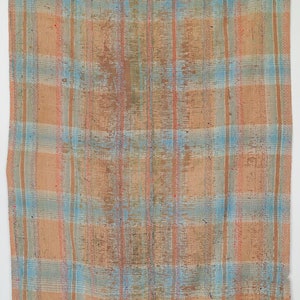 Handgemaakte vintage kantha-quilt: omkeerbaar patchworkkleed