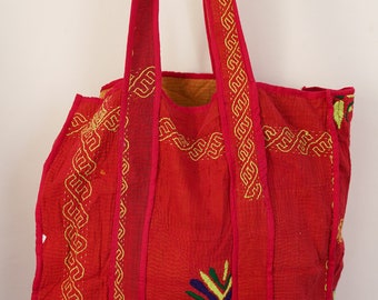 Red Color Very High Quality Handmade Office Work bag, Shoulder Tote Bags, Amazing Gift for her