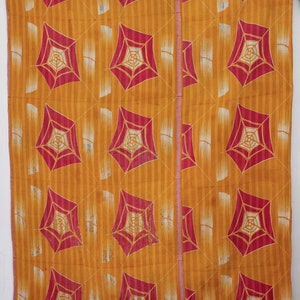 Indian VINTAGE Kantha Quilt Handmade Kantha Bedcover Throw Cotton Blanket Gudari Traditional Kantha Quilt