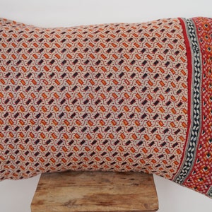 40X60 CM Vintage Kantha Cushion Cover