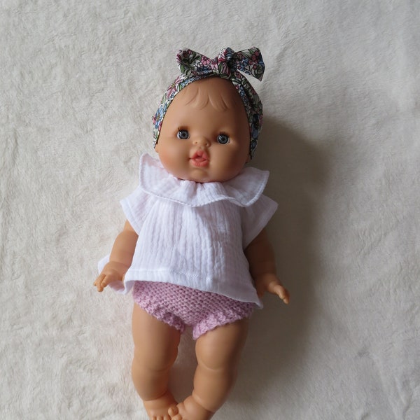 Paola Reina abbigliamento/bambola/poupon/abitudine/fascia/bambola/vestiti/collerette