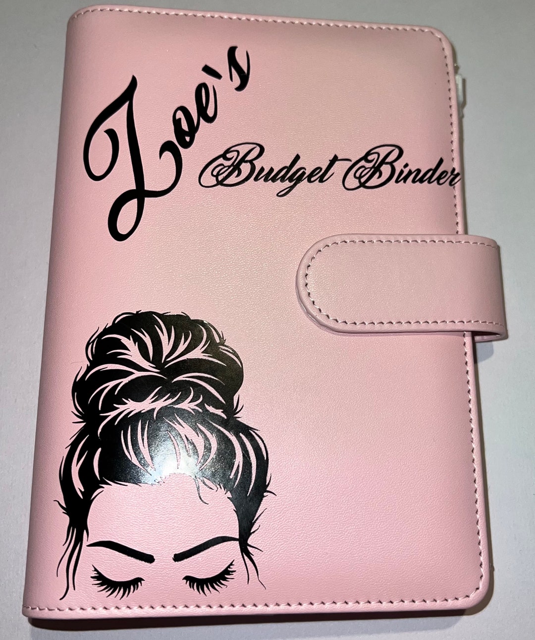 Messy Bun Budget Binder - Etsy